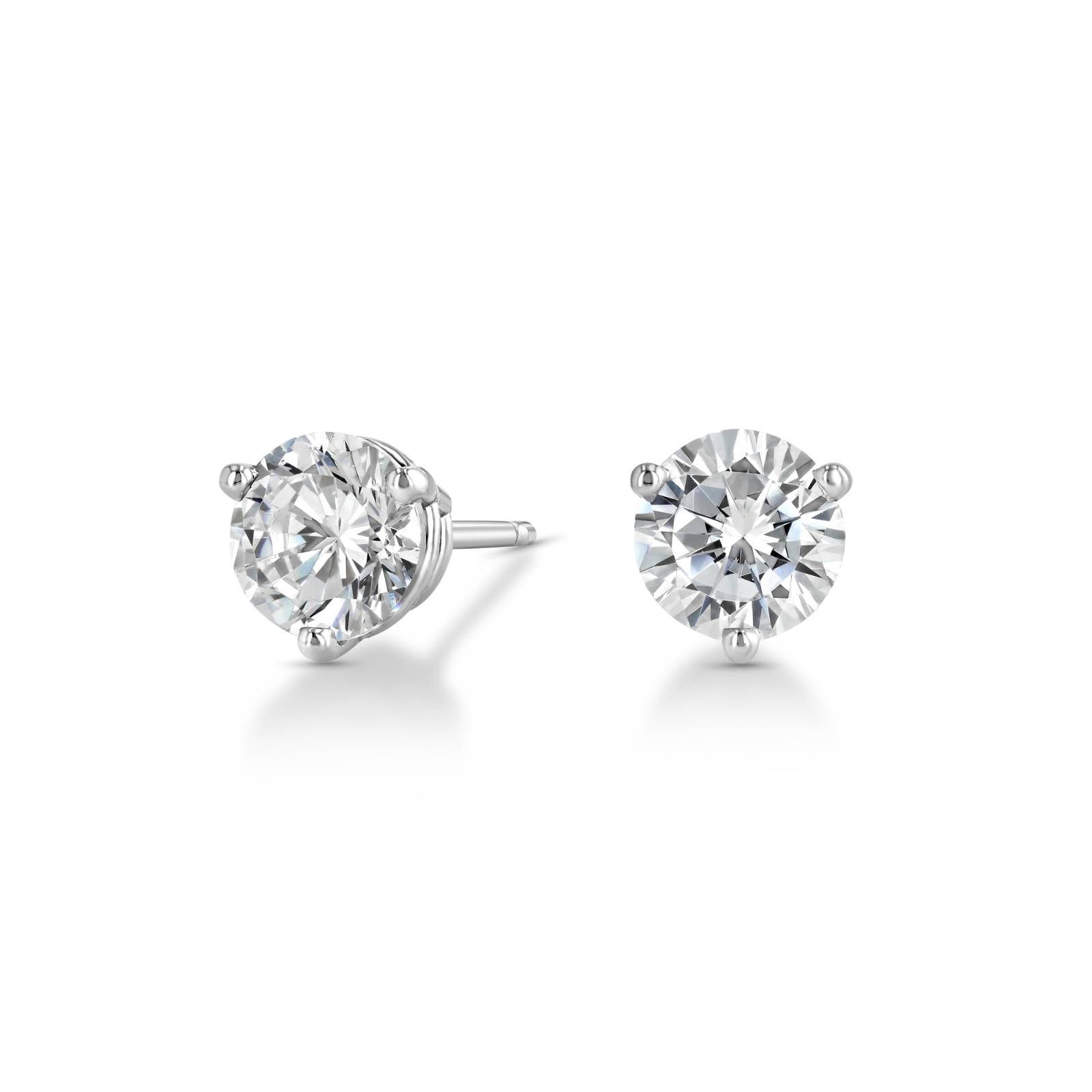Orion Three-Prong Stud Earrings