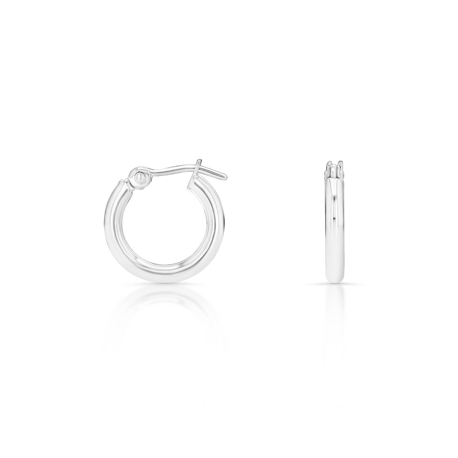 Huggy Luna Hoop Earrings (2 x 13mm)