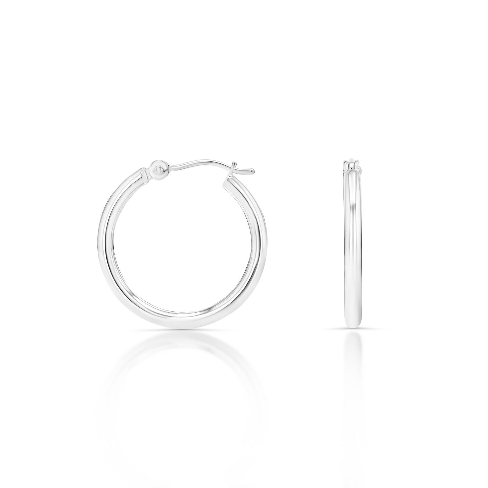 Small Luna Hoop Earrings (2 x 20mm)