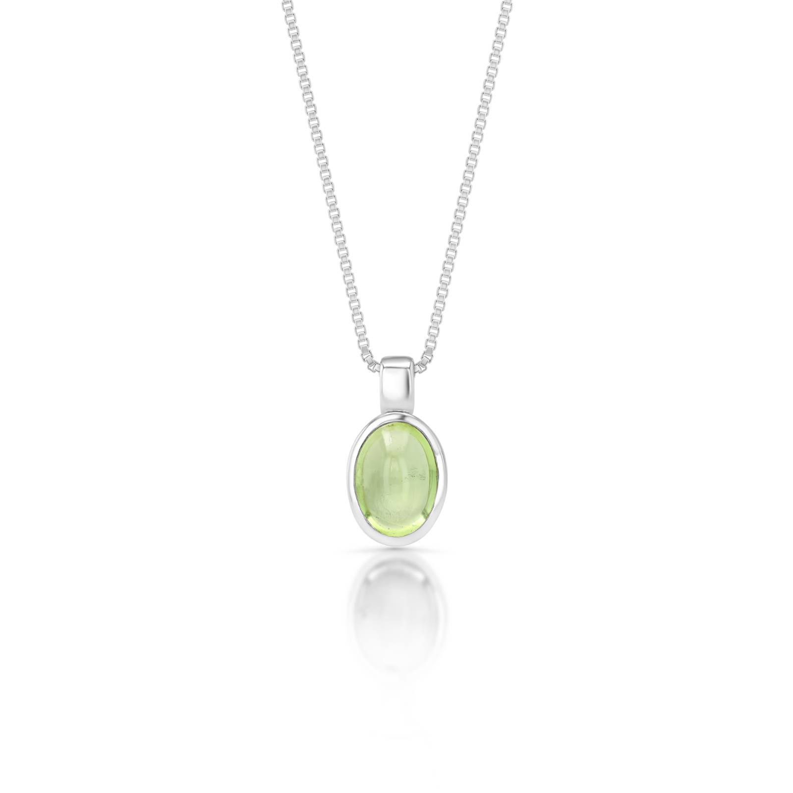 Helene Oval Peridot Pendant (5 x 7mm)