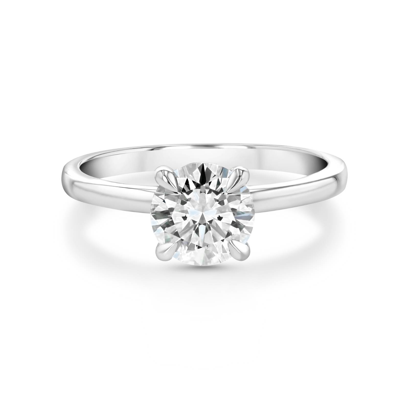 Lyra Solitaire Engagement Ring