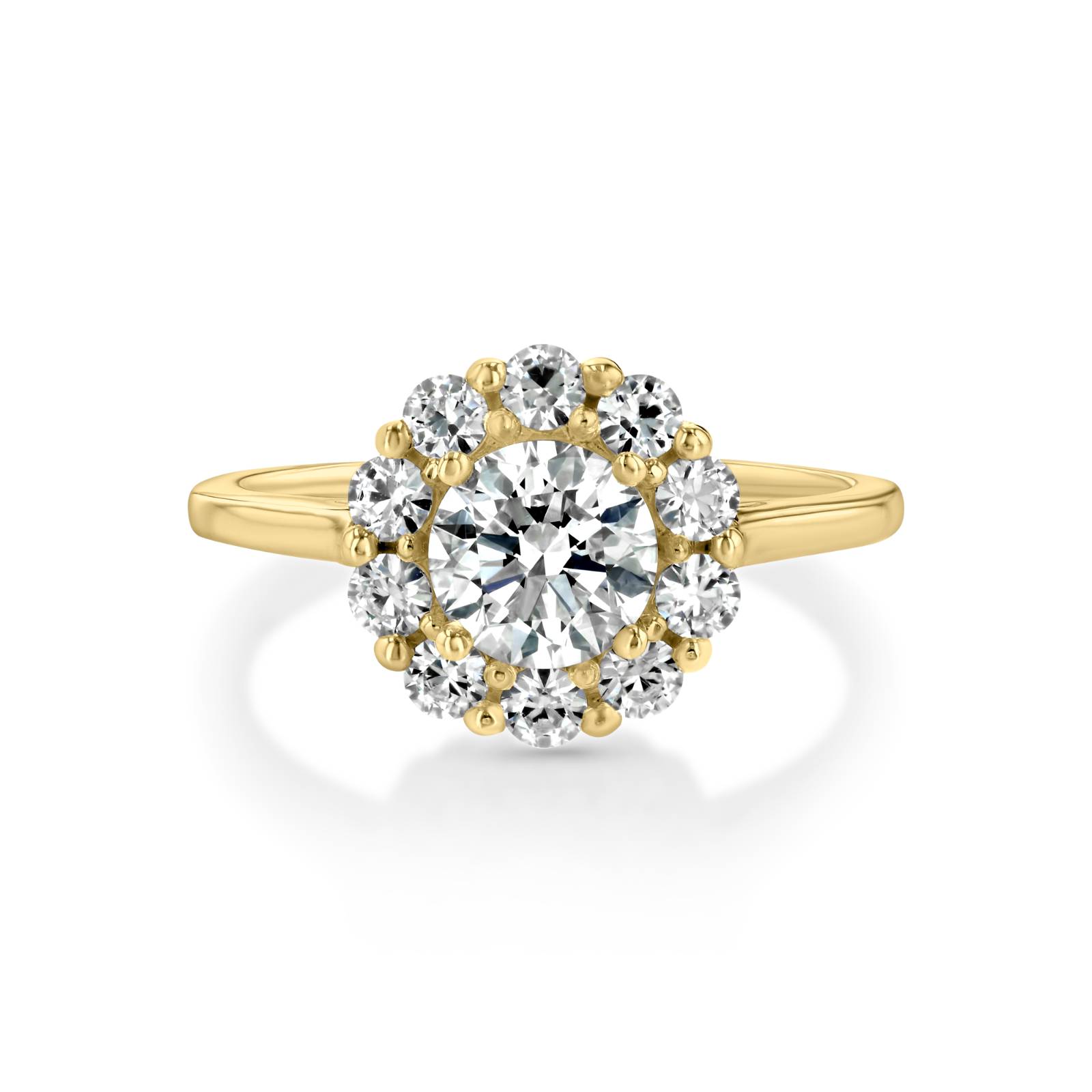 Andromeda Halo Engagement Ring