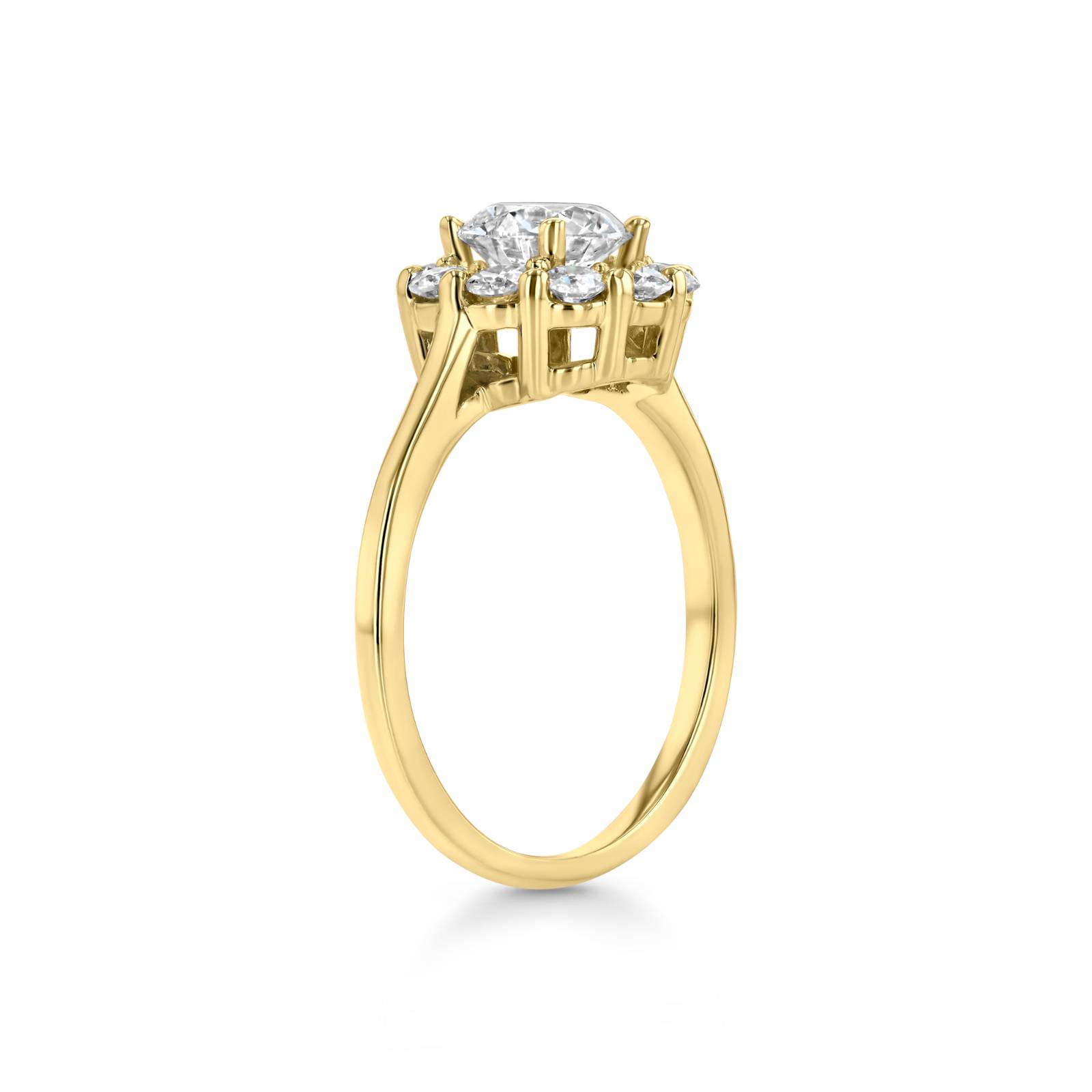 Andromeda Halo Engagement Ring