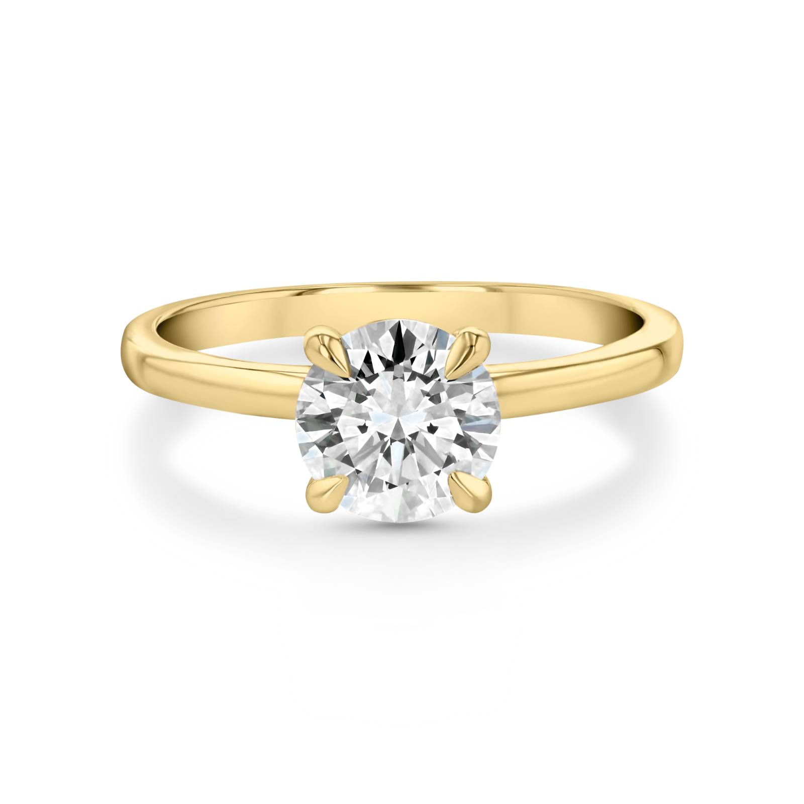 Lyra Solitaire Engagement Ring