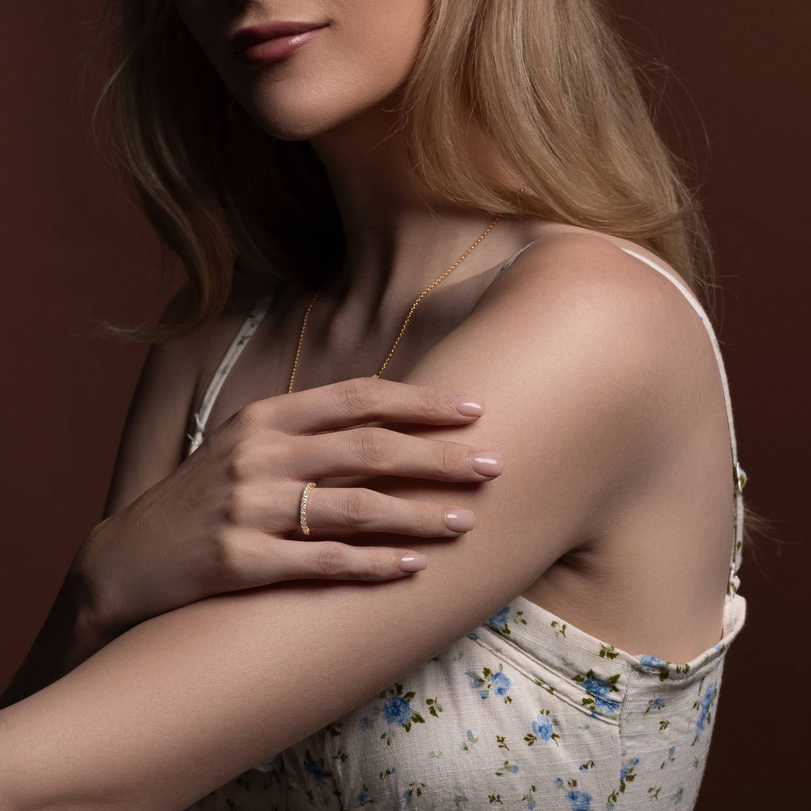 Alexis Half Coverage Ring
